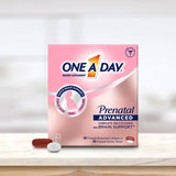 One a Day Women'S Prenatal Advanced Mulitvitamins Softgels & Prenatal Choline Tablets 2 Pk., 90 Ct.