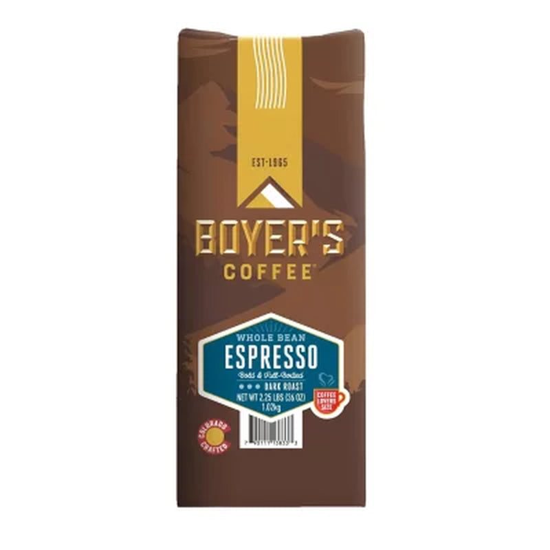 Boyer'S Coffee Espresso Whole Bean, 36 Oz.