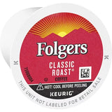 Folgers Classic Medium Roast K-Cup Coffee Pods, 100 Ct.