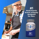 One a Day Men'S 50+ Healthy Advantage Multivitamin Tablets, 300 Ct.