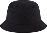 Women's Bucket Hat, Quilted Nylon Packable Travel, Wide Brim Summer Hat