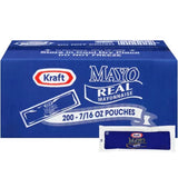 Kraft Real Mayo Mayonnaise Single Serve Packets, 200 Ct.