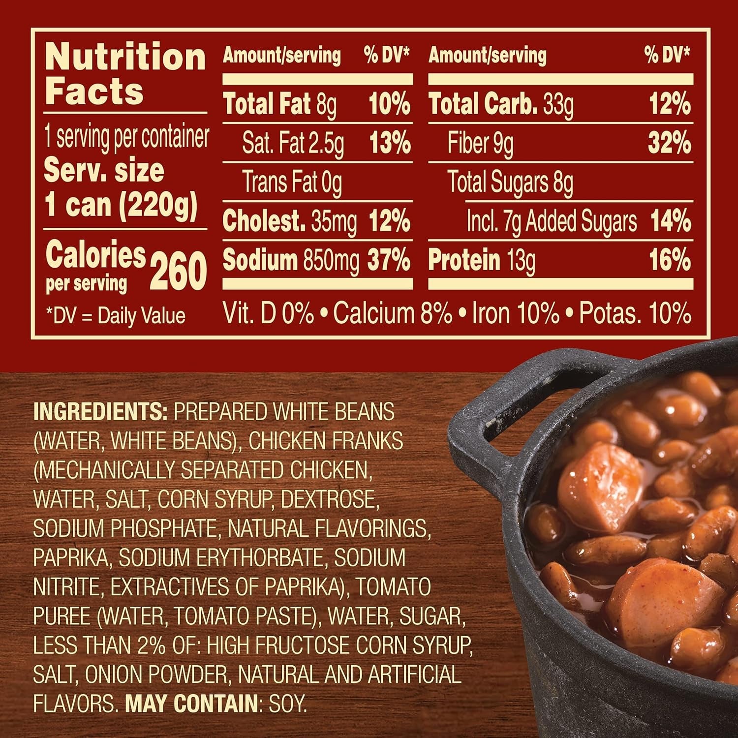 Original Beanee Weenee, Canned Food, 7.75 Oz