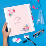 Multiuse Ultra Tabs, 2" X 1.5", 2-Side Writable, Assorted Pastel Dots, 24 Repositionable Tabs (74773)