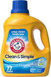 Clean & Simple, 77 Loads Liquid Laundry Detergent, 100.5 Fl Oz