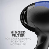 1875 Watt Turbo Hair Dryer, Blue/Black