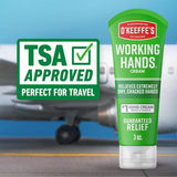 Working Hands Hand Cream for Extreme Dryness - 3 Oz Tube (2 Pack) - Repairing Skincare for Cracked, Dry Hands