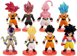 Dragon Ball Z 16-Piece Action Figure Set, 3-Inch Collectibles for Cake Toppers & Party Favors