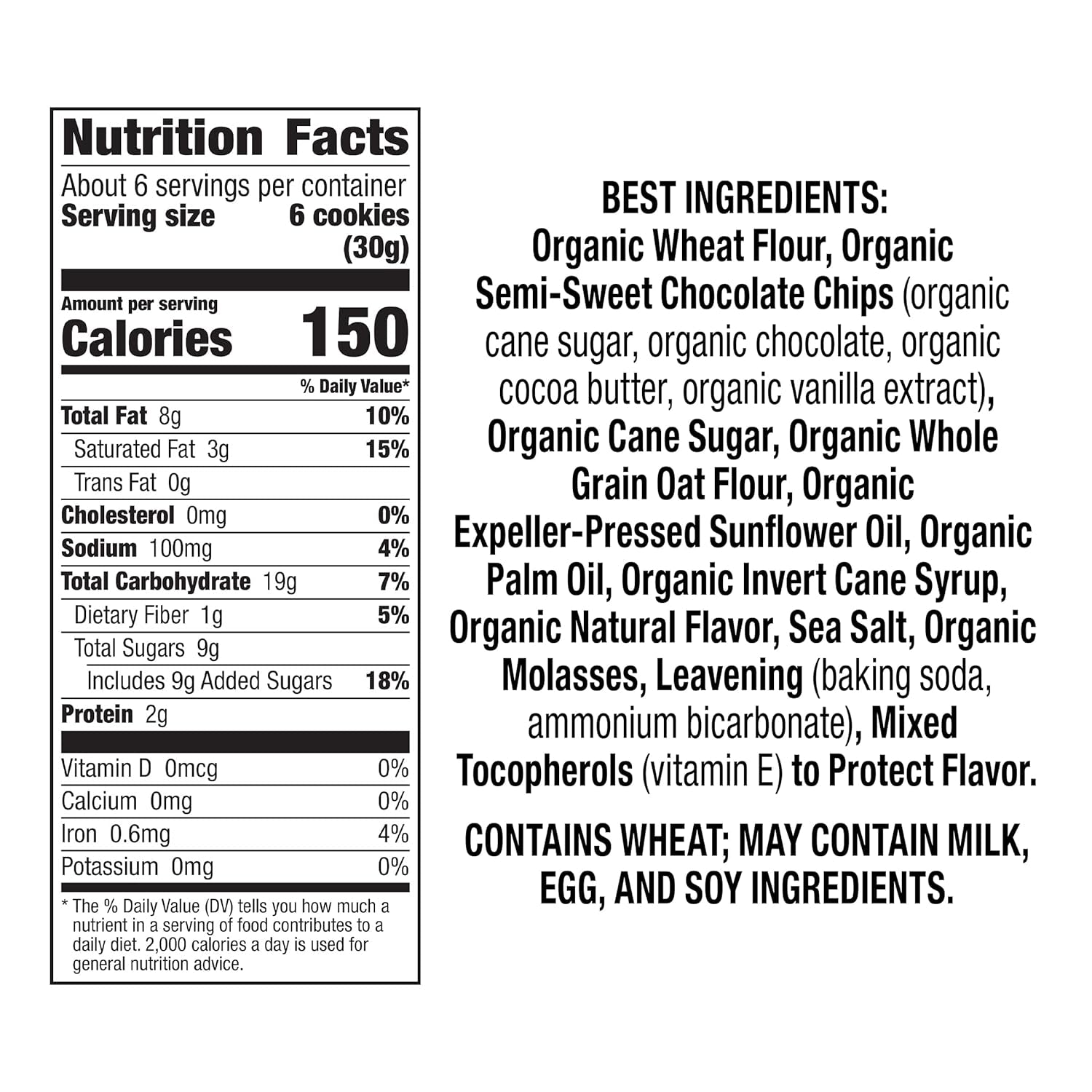 Annie'S Chocolate Chip Organic Cookie Bites, 6.5 Oz