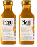 Curl Quench + Coconut Oil Curl-Defining Anti-Frizz Conditioner to Hydrate and Detangle Tight Curly Hair, Softening Conditioner, Vegan, Silicone & Paraben-Free, 13 Fl Oz (Pack of 2)