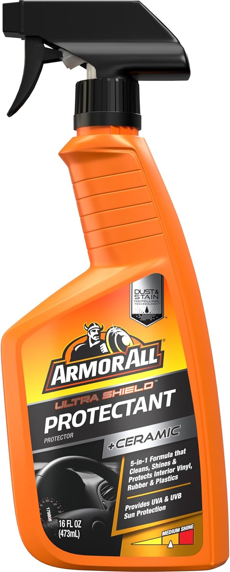 Extreme Shield Protectant Spray , Interior Car Cleaner with UV Protection against Cracking and Fading, 16 Fl Oz