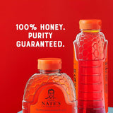 Nate'S 100% Pure, Raw & Unfiltered Honey - Award-Winning Taste, 16 Oz. Squeeze Bottle