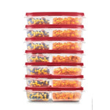 Rubbermaid Easy Find Lids Meal Prep Food Storage Containers, 14-Piece Set