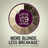 Keratin Blonde Hair Dye Platinum Blonde 001, Ultra Lightening Kit, 1 Application - Hair Bleach Enriched with Keratin, Lightens up to 9 Levels and Protects Hair from Breakage**