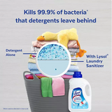 Lysol Laundry Sanitizer Additive, Crisp Linen 150 fl. oz.