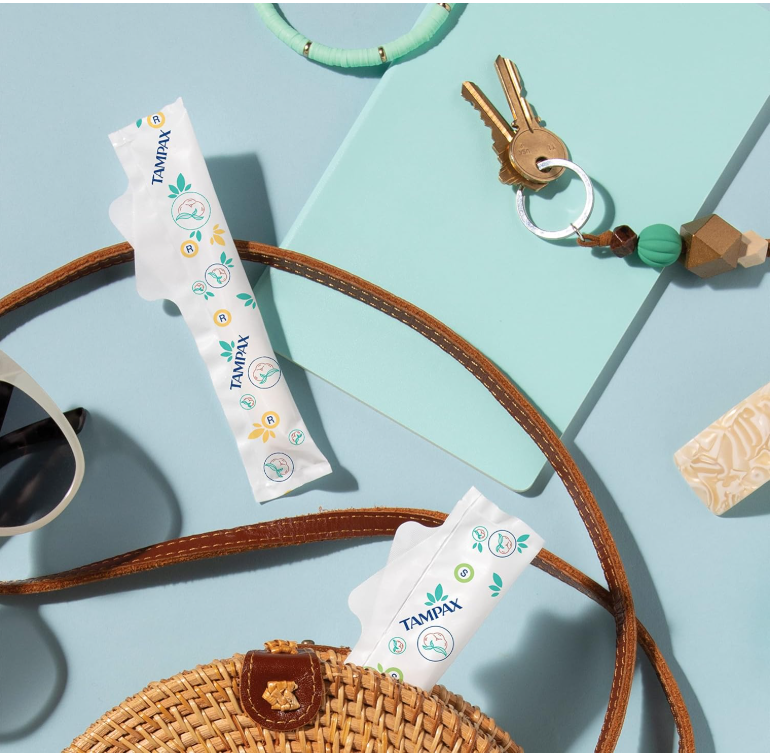 Pure 100% Organic Cotton Core Super Absorbency Tampons - 24 Ct