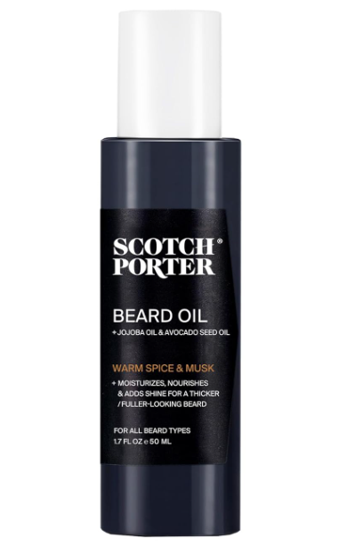 Smoothing Beard Oil – Nourishing Oil Seals in Moisture & Smooths Flyaways for a Frizz-Free, Fuller/Healthier-Looking Beard with All-Day Shine – Original Scent, 1.7 Oz. Bottle
