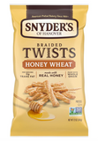 Pretzels, Braided Pretzel Twists Honey Wheat, 12 Oz