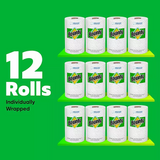 Bounty Prints Select-A-Size 2-Ply Paper Towels, 12 Rolls, 128 sheets/roll