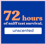 Roll-On Deodorant & Antiperspirant | 2X Longer Sweat Protection | 72-Hour Odor Protection | Unscented & Hypoallergenic for Sensitive Skin, 3.25 Oz.