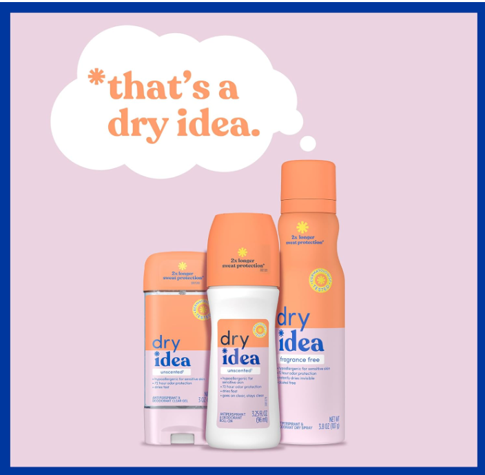 Roll-On Deodorant & Antiperspirant | 2X Longer Sweat Protection | 72-Hour Odor Protection | Unscented & Hypoallergenic for Sensitive Skin, 3.25 Oz.