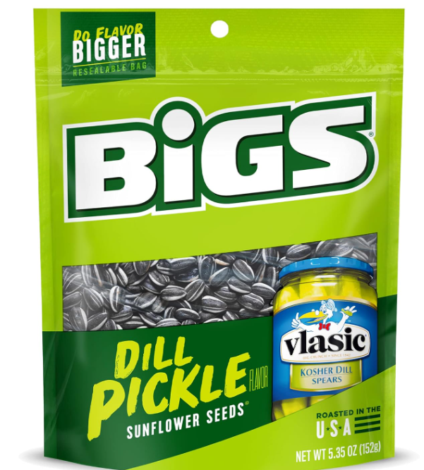 Sunflower Seeds, Vlasic Dill Pickle Flavor, 5.35 Oz.