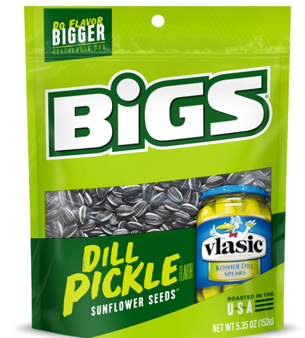 Sunflower Seeds, Vlasic Dill Pickle Flavor, 5.35 Oz.