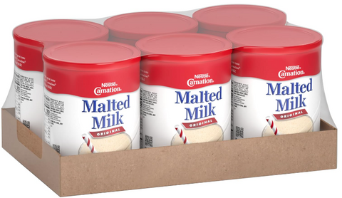 Carnation Malted Milk, Dry Shelf Stable Malted Milk, Great for Baking, Shakes, Sundaes, 40 Oz Can