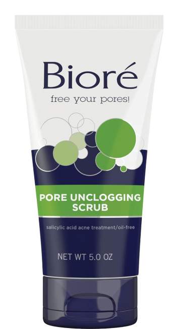 Pore Unclogging Scrub, Removes Excess Dirt and Oils, Face Scrub, with Salicylic Acid, Oil Free, (HSA/FSA Approved), 5 Ounces