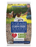 Love My Girls 5-Grain Corn-Free Scratch Gourmet Chicken Food, 40lbs