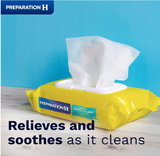 Totables Hemorrhoid Flushable Wipes with Witch Hazel for Skin Irritation Relief - 10 Count