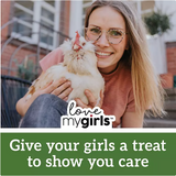 Love My Girls 2-pack Veggies & Worms 5lb Chicken Treat Bags