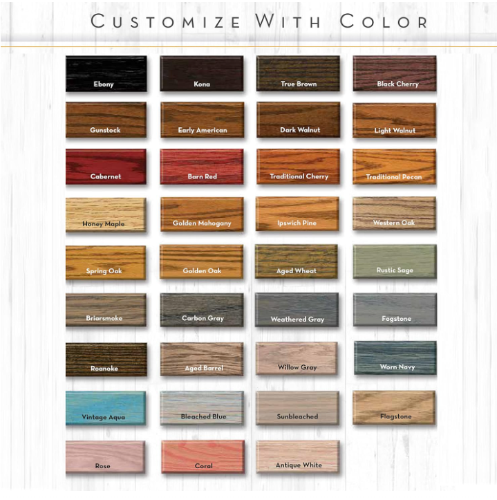 Premium Fast Dry Wood Stain, Half Pint, Traditional Cherry