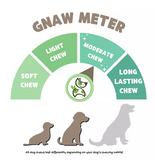 Nature Gnaws Beef Braid Dog Treat Chews, 1 lb.