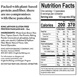 Flour Gluten Free Protein Pancake Mix, Non-Gmo Project Verified, No Sugar Added, Non-Dairy, 12 Oz