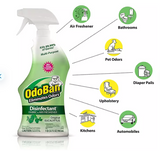 OdoBan Disinfectant & Odor Eliminator, Eucalyptus 1 gal. concentrate + 32 oz. Ready-to-Use Spray