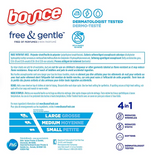 Bounce Free & Gentle Dryer Sheets, Unscented, 320 ct.