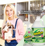 OdoBan Disinfectant & Odor Eliminator, Eucalyptus 1 gal. concentrate + 32 oz. Ready-to-Use Spray