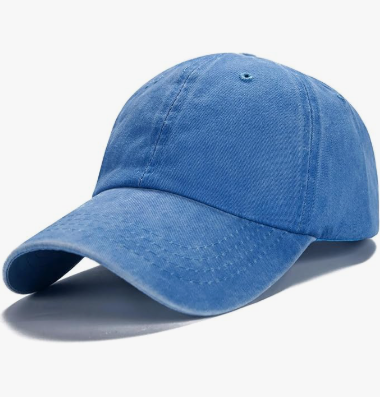 Men Women Baseball Cap-Low Profile Adjustable Washed Cotton Golf Dad Hat
