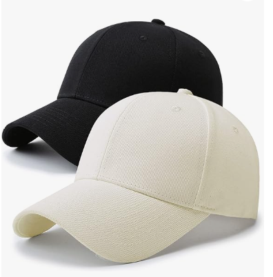 2 Packs Baseball Cap Golf Dad Hat for Men and Women