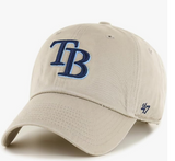 Khaki Primary Logo Clean Up Adjustable Strap Baseball Dad Hat Cap, Adult One Size Fits All