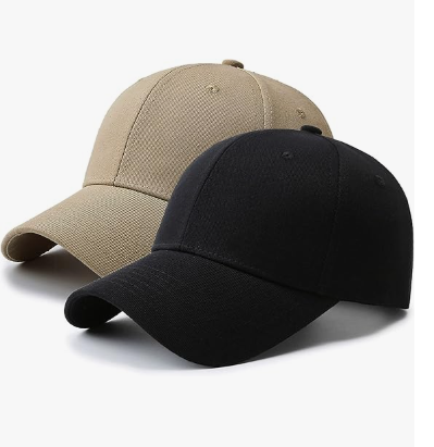 2 Packs Baseball Cap Golf Dad Hat for Men and Women