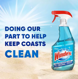 Windex Original Glass Cleaner, 1 spray bottle + 128 fl. oz. Refill