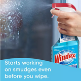 Windex Original Glass Cleaner, 1 spray bottle + 128 fl. oz. Refill