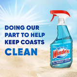 Windex Original Glass Cleaner, 1 spray bottle + 128 fl. oz. Refill