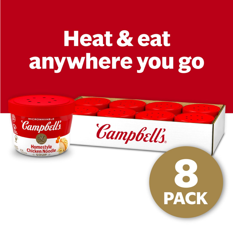 Homestyle Chicken Noodle Soup, 15.4 Oz Microwavable Bowl