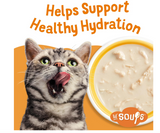 Purina  Natural, Grain Free Wet Cat Food Lickable Cat Treats, Lil' Soups Flaked Chicken - (Pack of 8) 1.2 Oz. Tubs