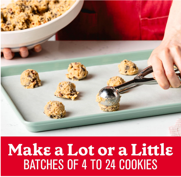 Batchables Chocolate Chip Cookie Mix, Mix and Bake 4 to 24 per Batch, 28 Oz. (Packing May Vary)