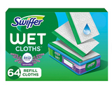 Swiffer Sweeper Wet Mopping Cloth Refills, Lavender, 64 ct.