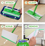Swiffer Sweeper Wet Mopping Cloth Refills, Lavender, 64 ct.